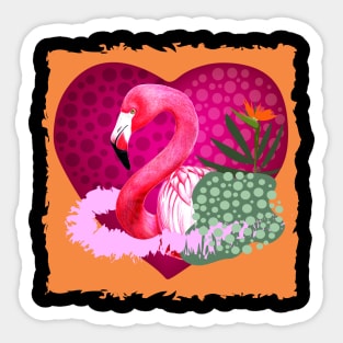 Flamingo Sticker